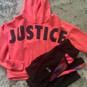 Justice sport matching set